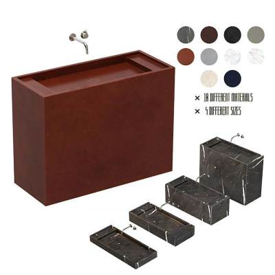 现代大理石洗手台-1